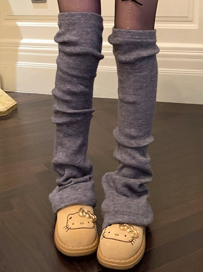 Y2K Knitted Overknee Leg Warmers