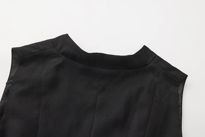 Kragen Revers Ouji Detail Weste Rüschen Schleppe Lolita Abnehmbar Schwarz mit