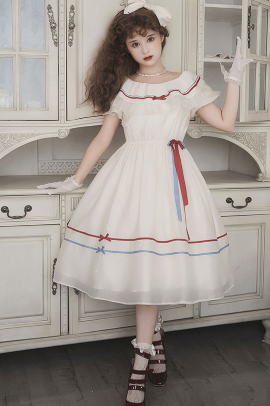 Lolita Kleid Ausgestellt Volumen Wenig