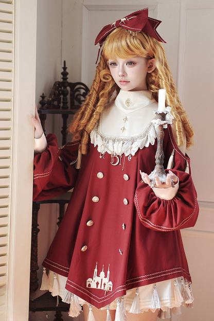+ Lolita Big Dress Doll Classical Pants Inner Ribbon