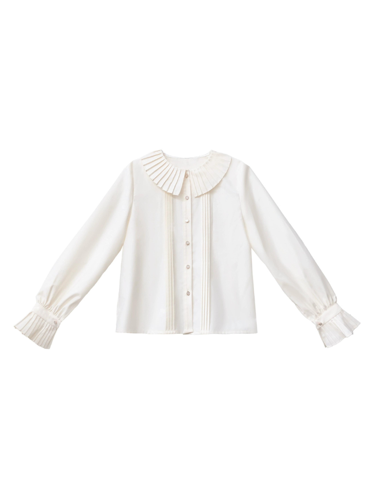 Robe Col Ruban Capuche Tête Montante Rouge Petit + Écharpe À Volants Plissée Cape Manteau Chemise À Carreaux