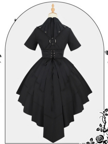 Dress Misty Thorns Dark Lolita Elegant Black
