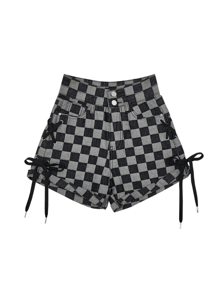 Checker Block Shorts