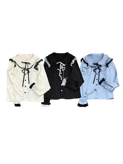 Ribonbadosley Shirt Bionic Bluffle