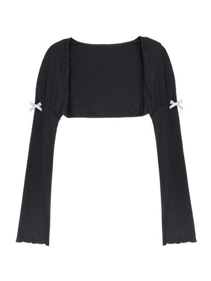 Cardigan Ribbon Short Cool