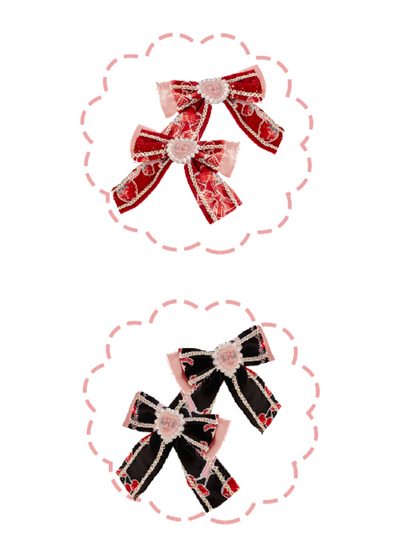 Berry Fried Rabbit Dress Lolita Set
