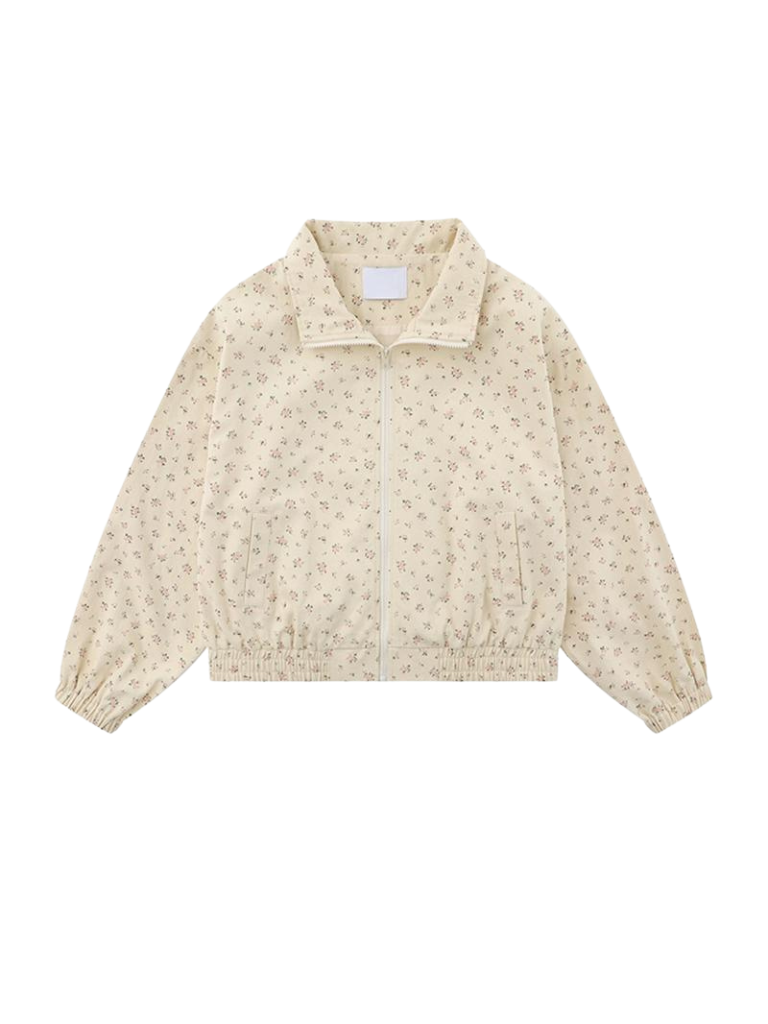 Veste en dentelle plissée zippée, petite, courte/longue + jupe roulée
