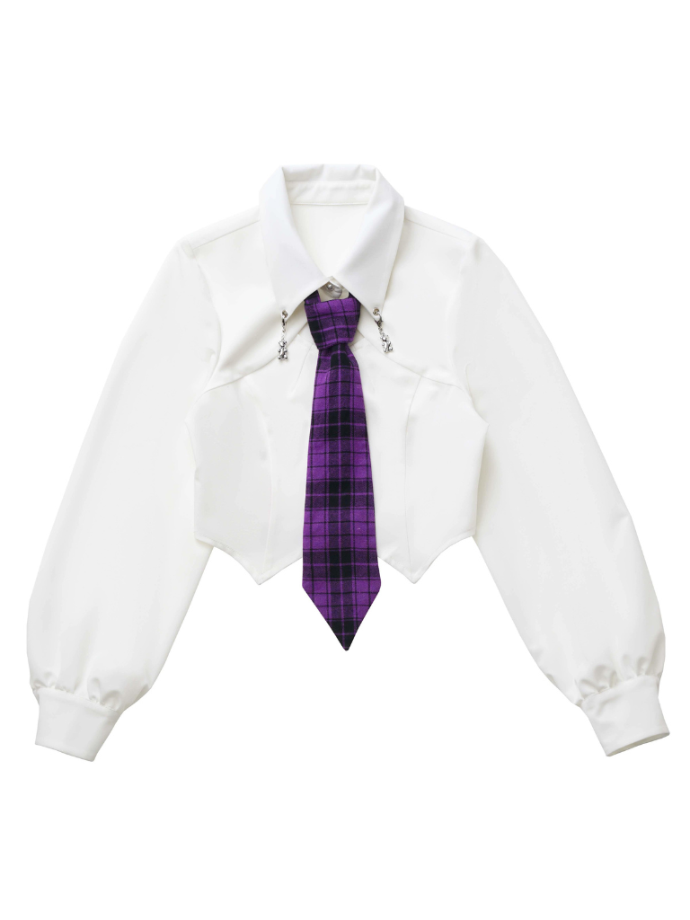 Veste Foodie College Chemise à carreaux + Costume Style