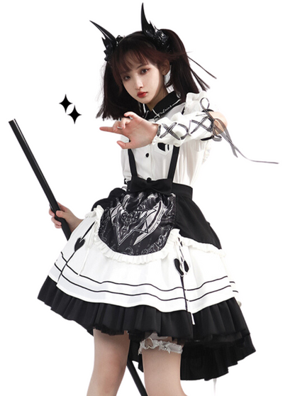 Maid Set-Up Lolita English Dress