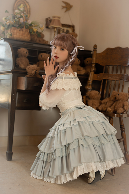 Skirt Top Sweet Cute Daily Doll + Lolita