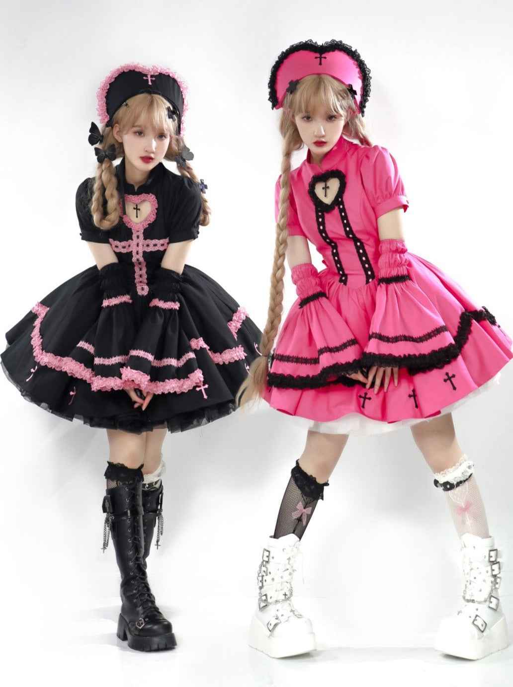 Subculture Lolita Dress Y2K Cross