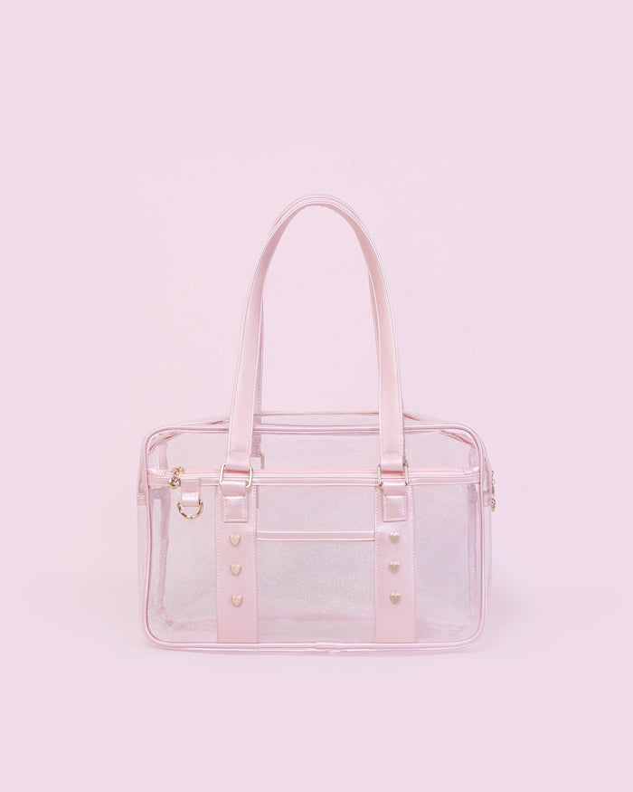 Pink/Black Sheer Ita Tote Bag