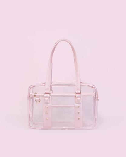 Pink/Black Sheer Ita Tote Bag