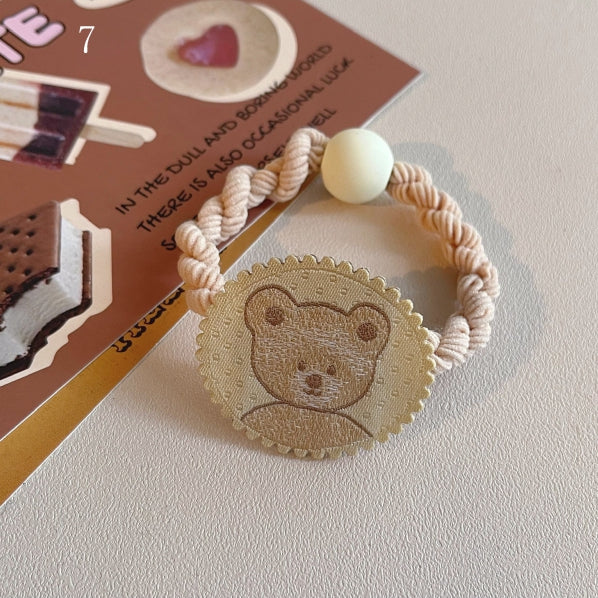 Bear Options Brown Hair Tie 8