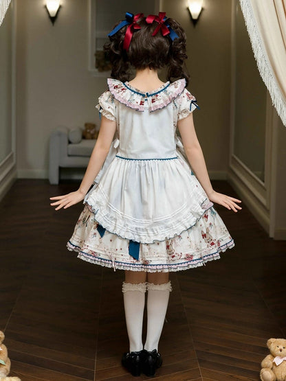 Bunny White Sweet Lolita Apron