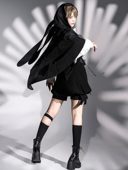 Lolita Ouji Knickerbockers Shorts Black Fashion