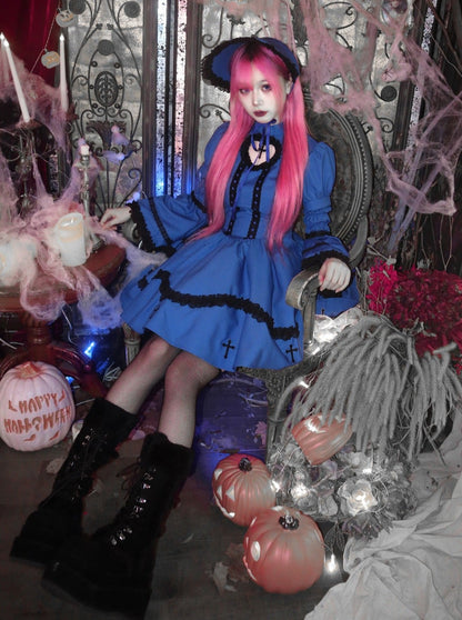 Subculture Lolita Dress Y2K Cross