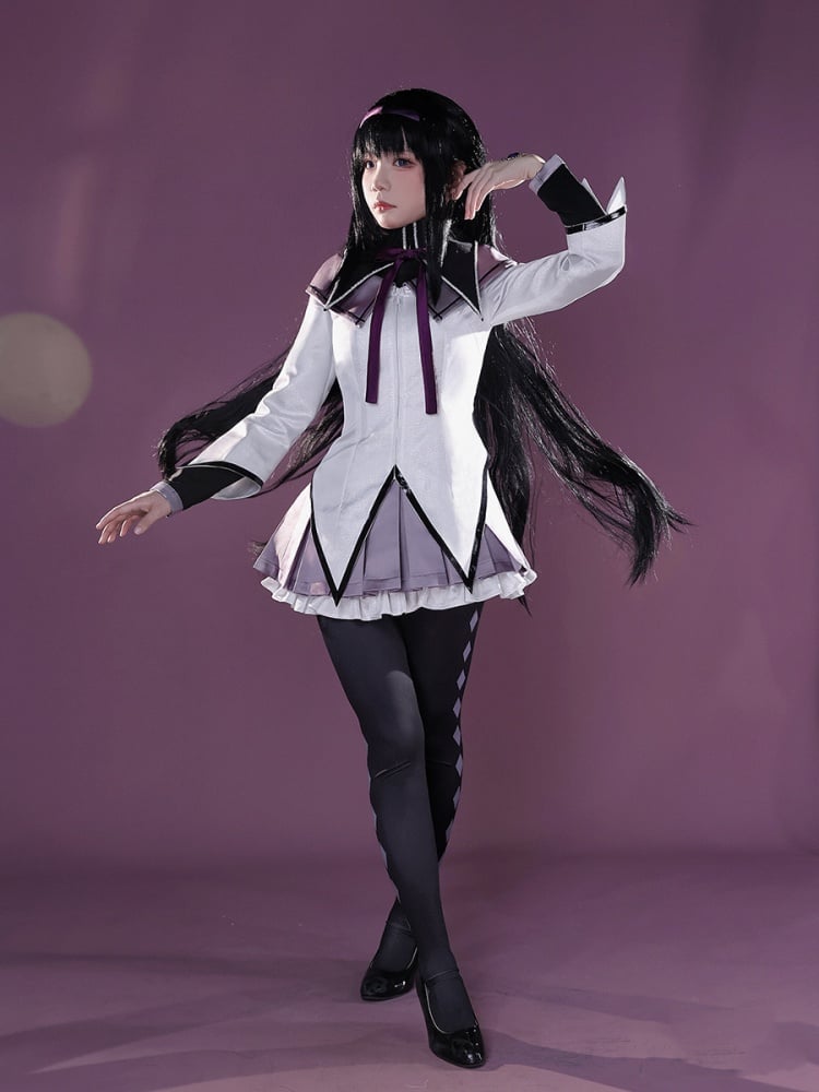 Puella Magi Madoka Magica Akemi Homura Lolita-Style Cosplay Costume