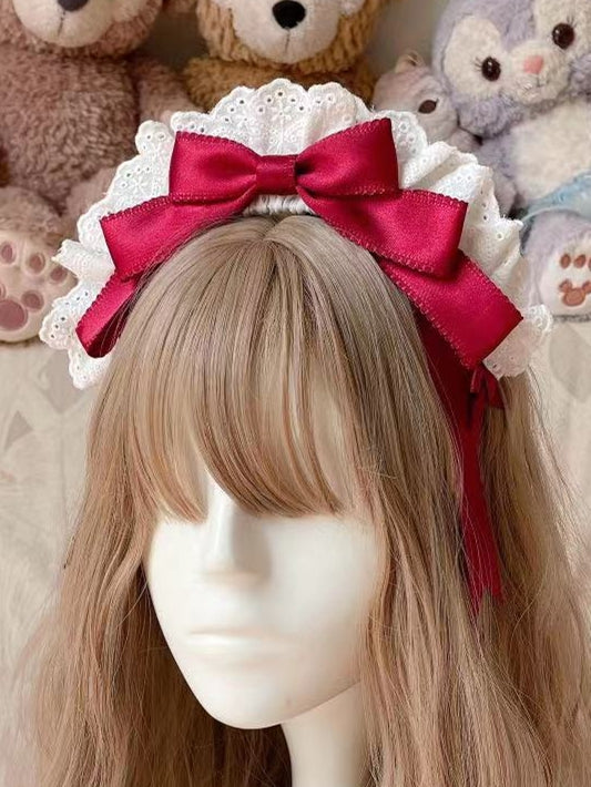 Lace Options and KC – White 9 Trim Color Bowknot