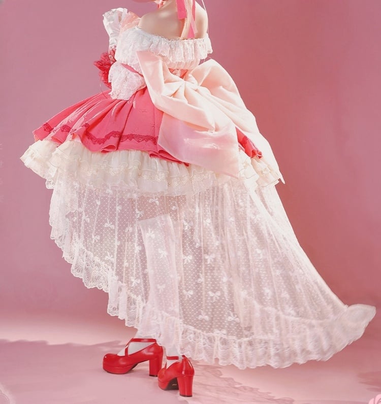 Puella Magi Madoka Magica Kaname Madoka Lolita-Style Cosplay Costume