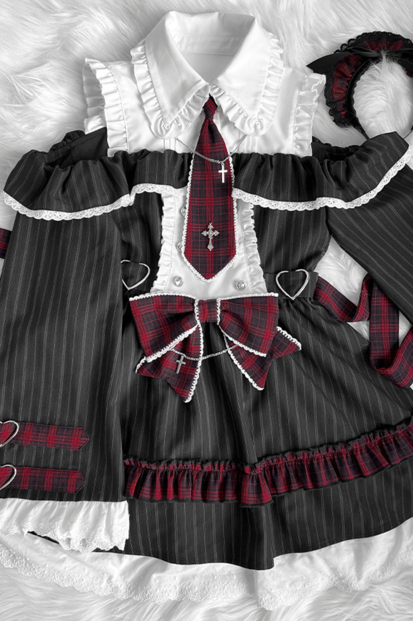 Dress Cross Set Dark Daily Girl