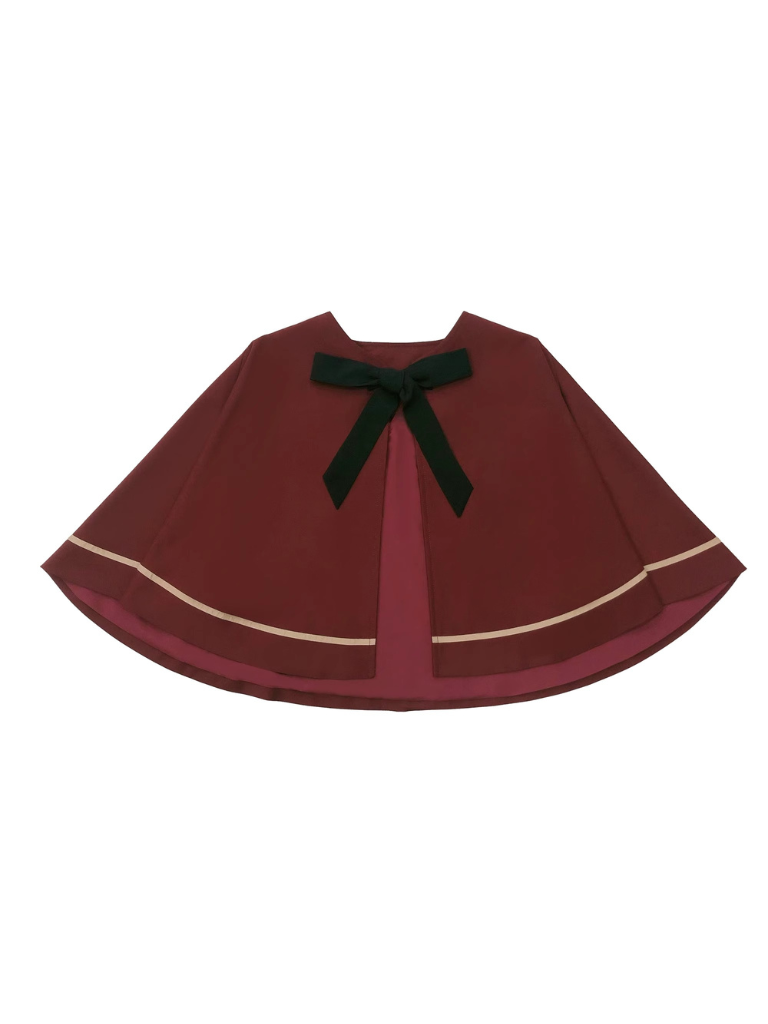 Shirt Long Skirt Elegant Cape Vest Christine