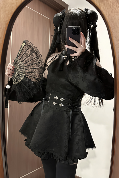 ruffle stand + top item china Mine Reserved pants accessories