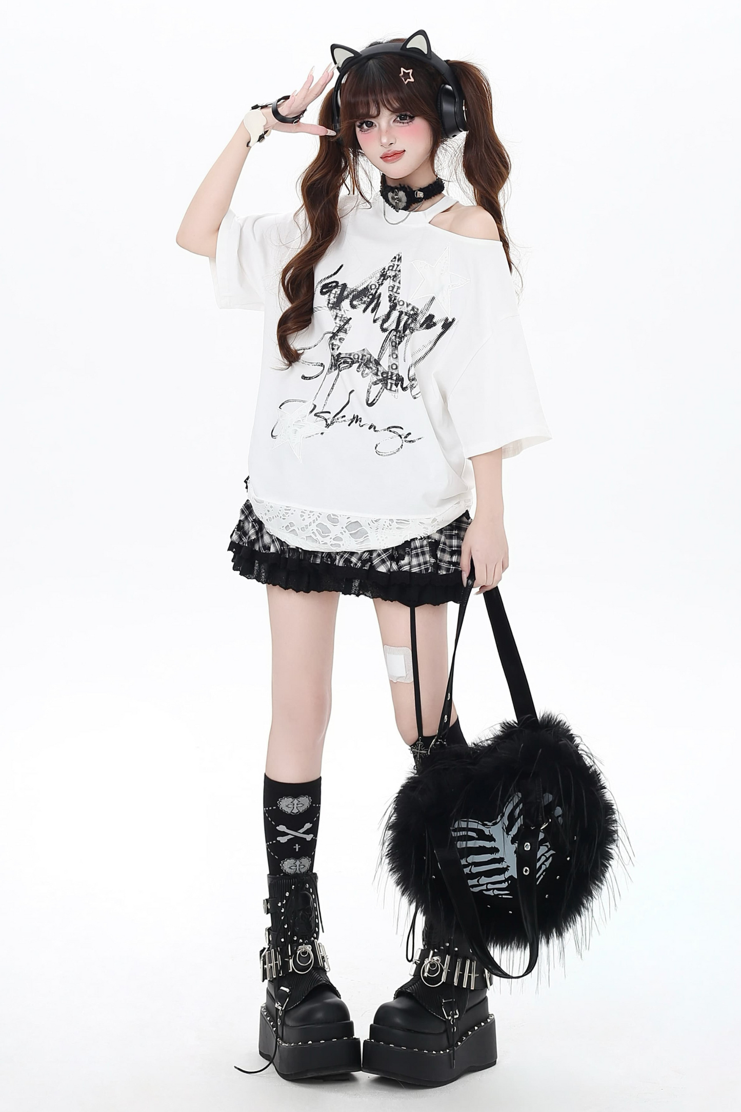 Strapless Starry Sweet Cool Design American Top