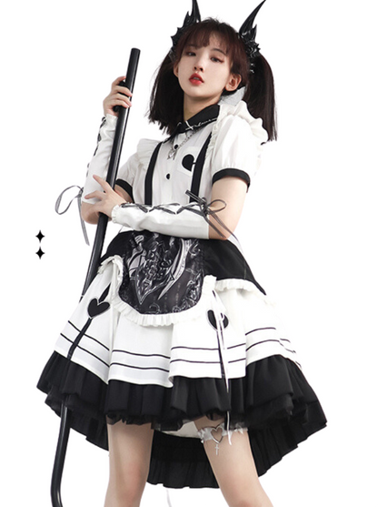 Maid Set-Up Lolita English Dress