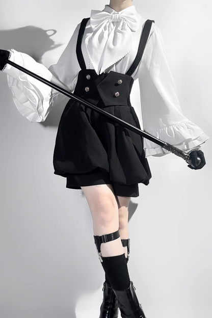 Cute + Retro Shorts Elegant Shirt Ribbon Prince Reservations Tail Dark
