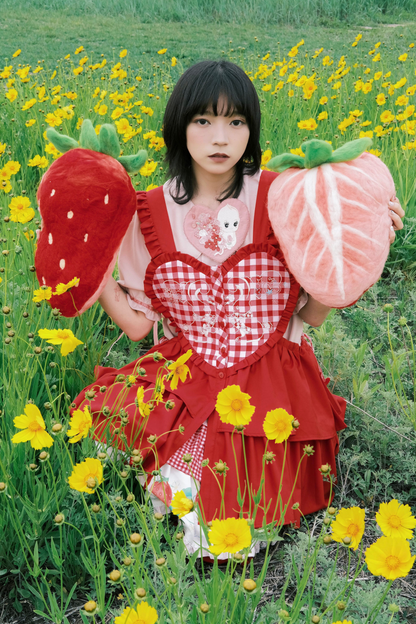 Pulloverrock Schürze Herz Hase