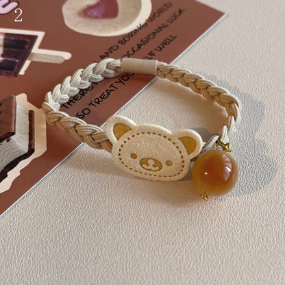 Bear Options Brown Hair Tie 8