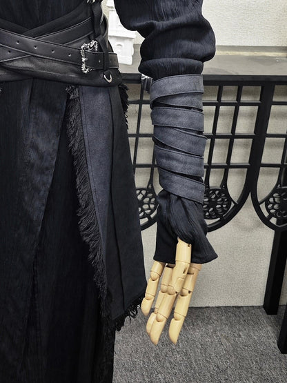 ブラック / ストラップ グレーバックル