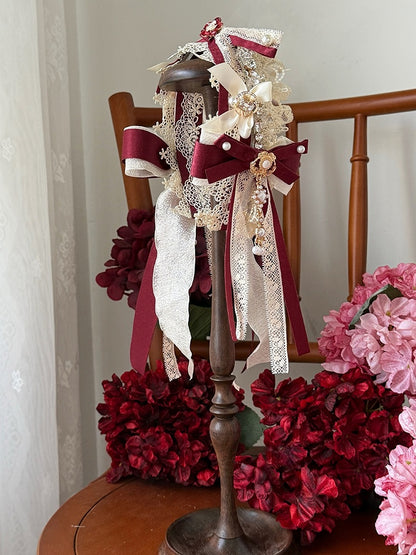 Blue Purple Red / KC Details Bowknot Pink