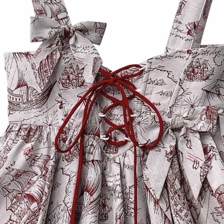 Bowknot Clips Jacquard Wine Red