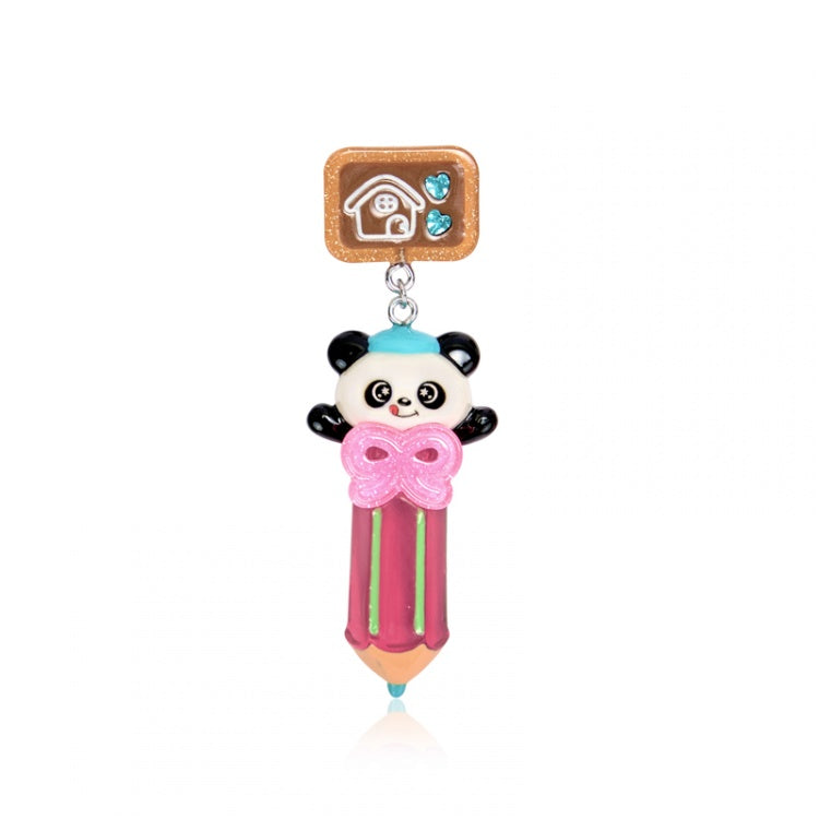 Panda Pencil Design Ear Clip