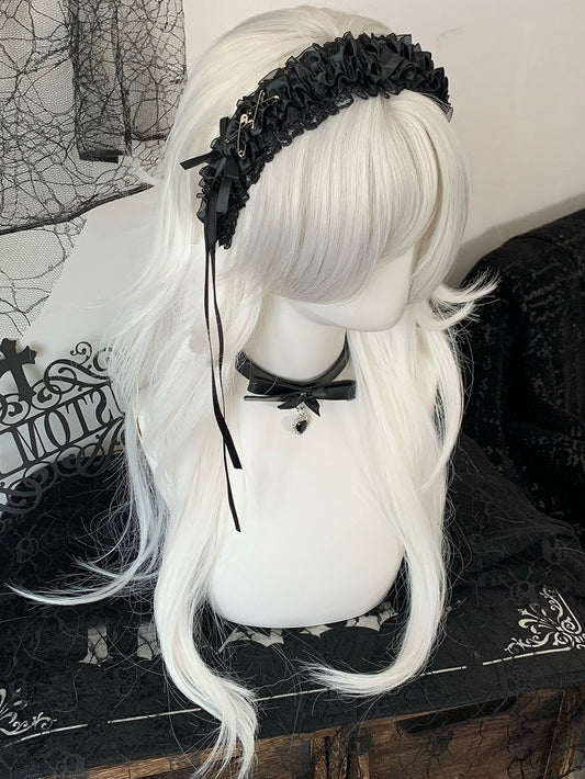 Details Options 4 Ruffled Bowknot Accents KC Color Pin