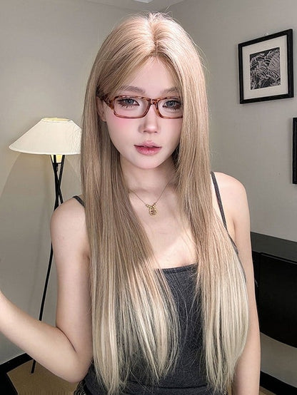 Blonde Wig Length Straight 77CM