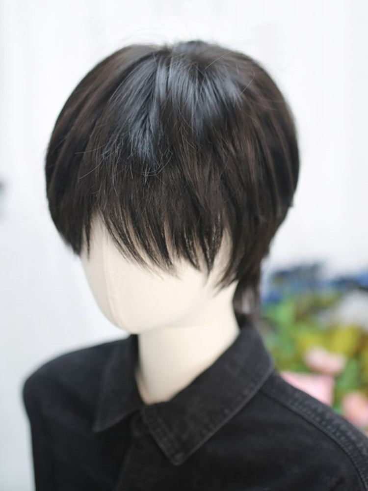Black Ouji Wig with Bangs