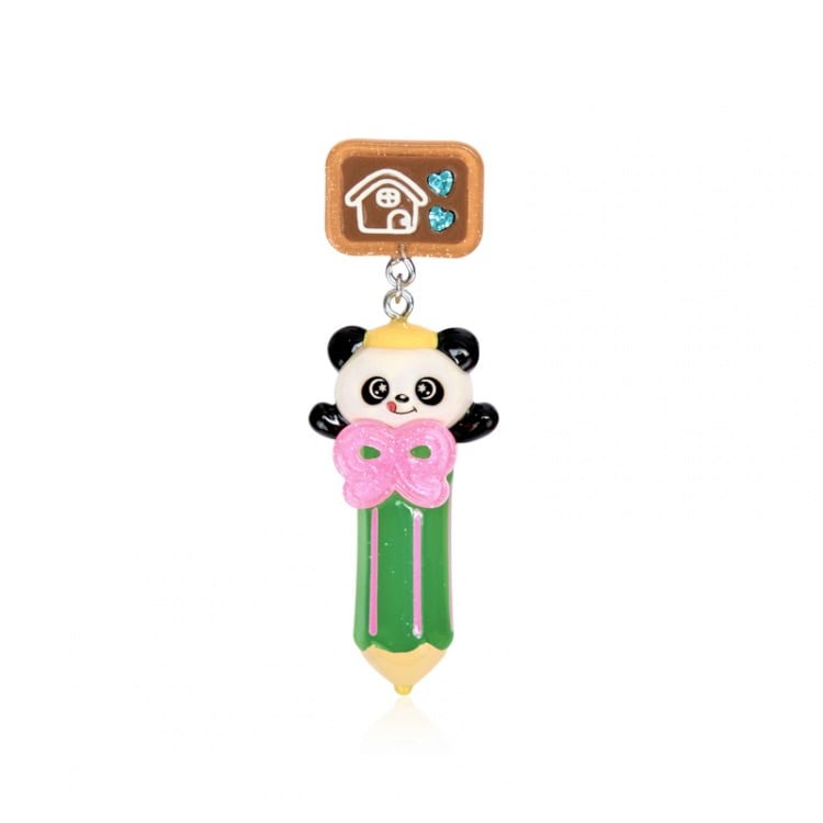 Panda Pencil Design Ear Clip