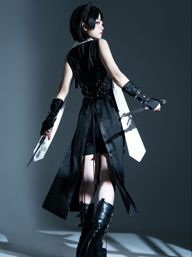 Ensemble Mistreatris gothique Montaloreta sombre