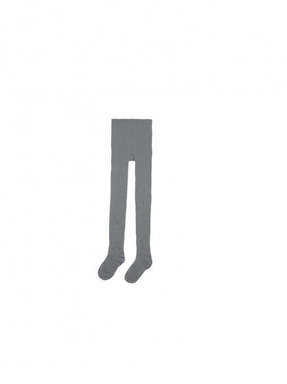 Dark Grey/Light Grey/Red Polka-dot Pattern Winter Tights