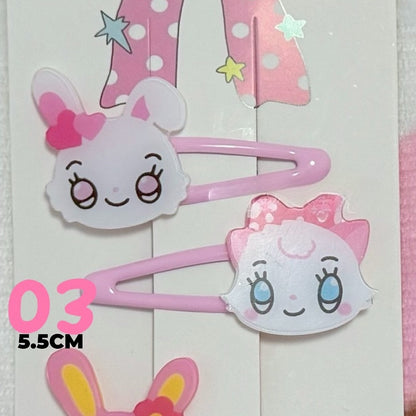 4 Options Animal Kawaii Hairclips