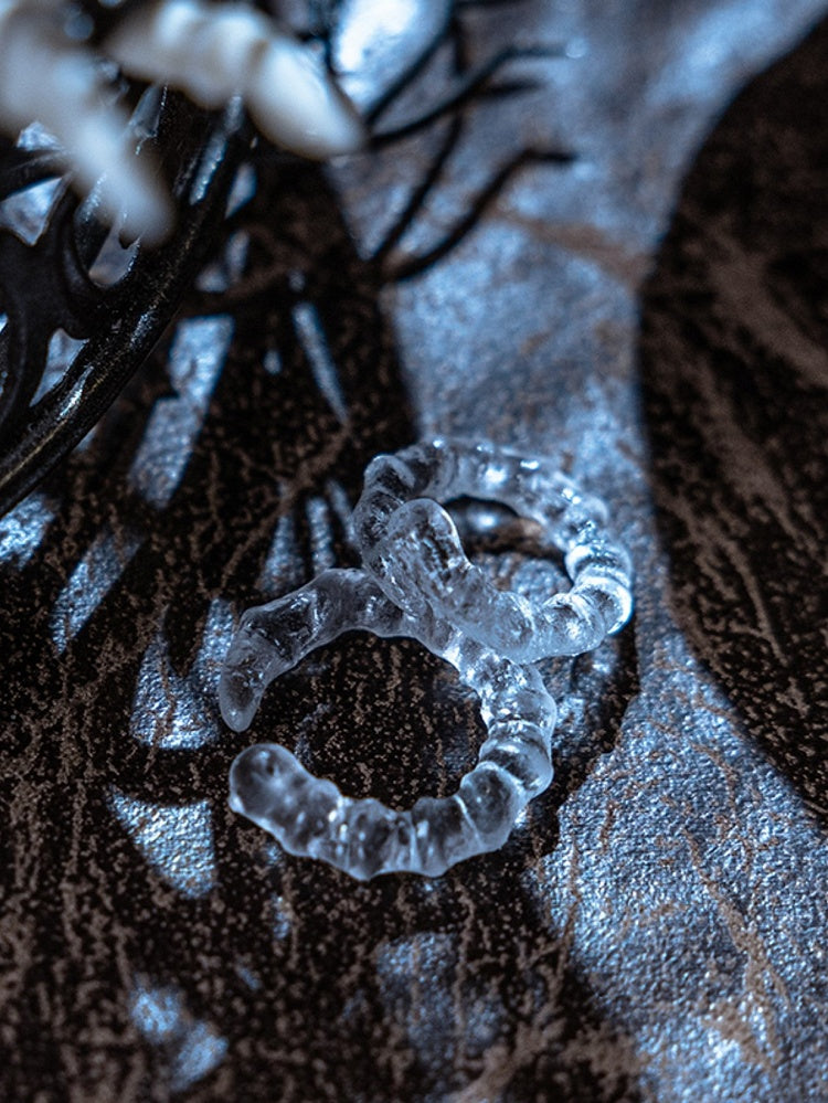 Steampunk Semi-sheer Insect-shaped Ring