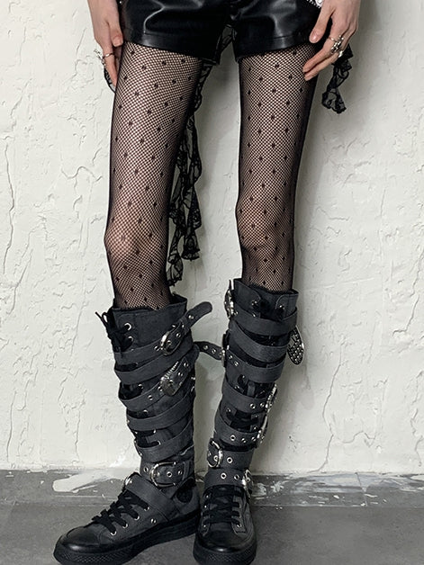 Tights Y2K Pattern Options 4 Polka-dot Color