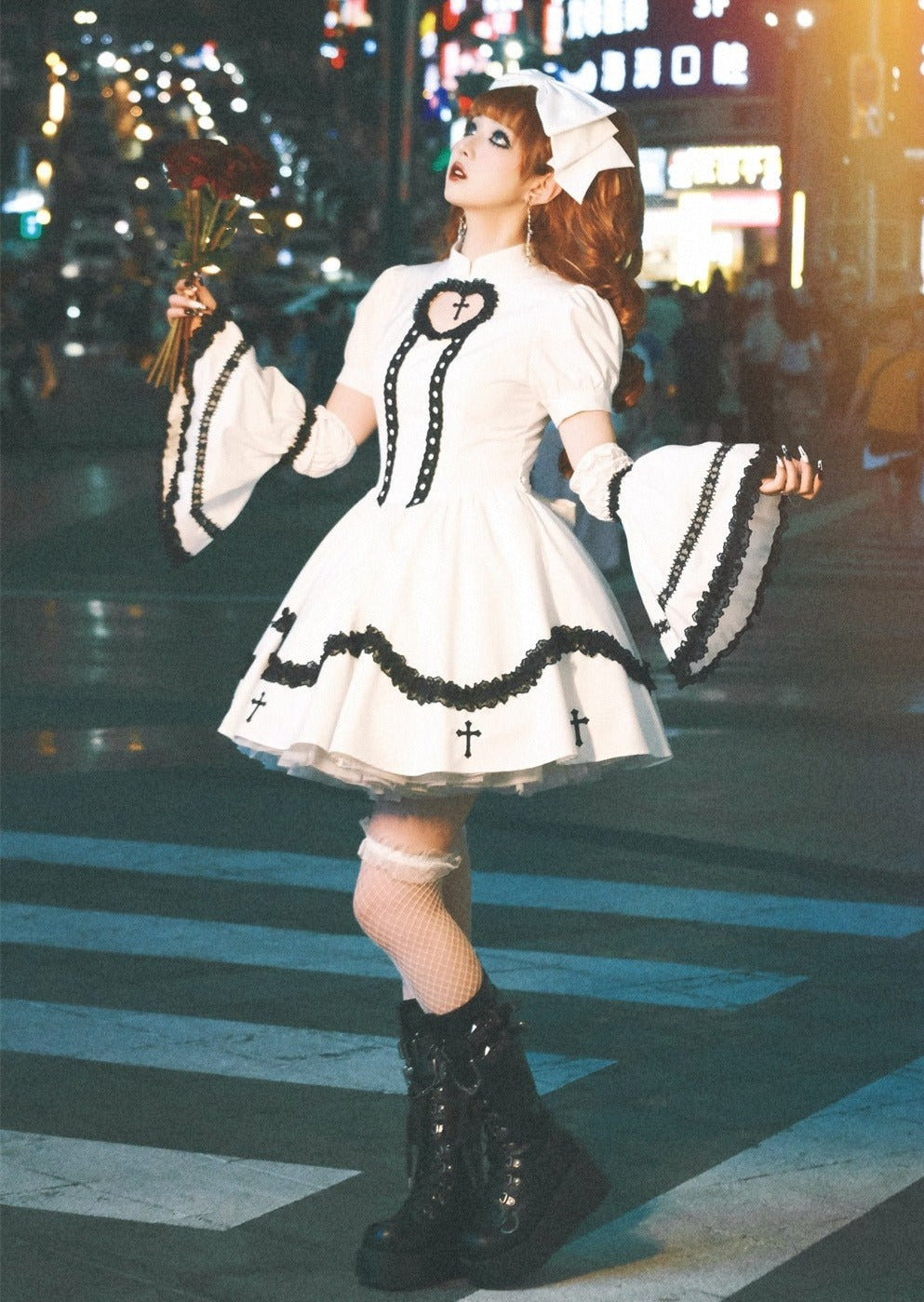 Subculture Lolita Dress Y2K Cross