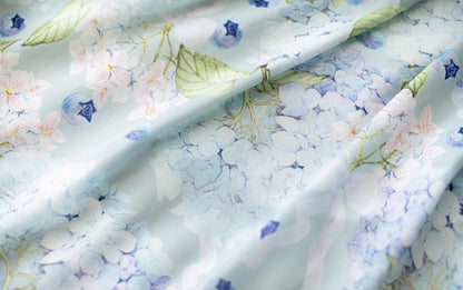 Blueberry and Floral Blue Jumper Skirt Dress