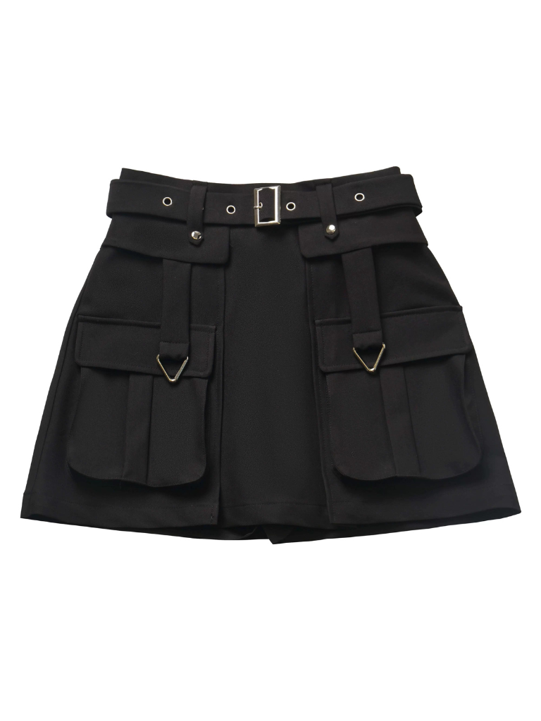 キャミソール＋キーネックスカート カラーアメリカンガールカーゴスリー