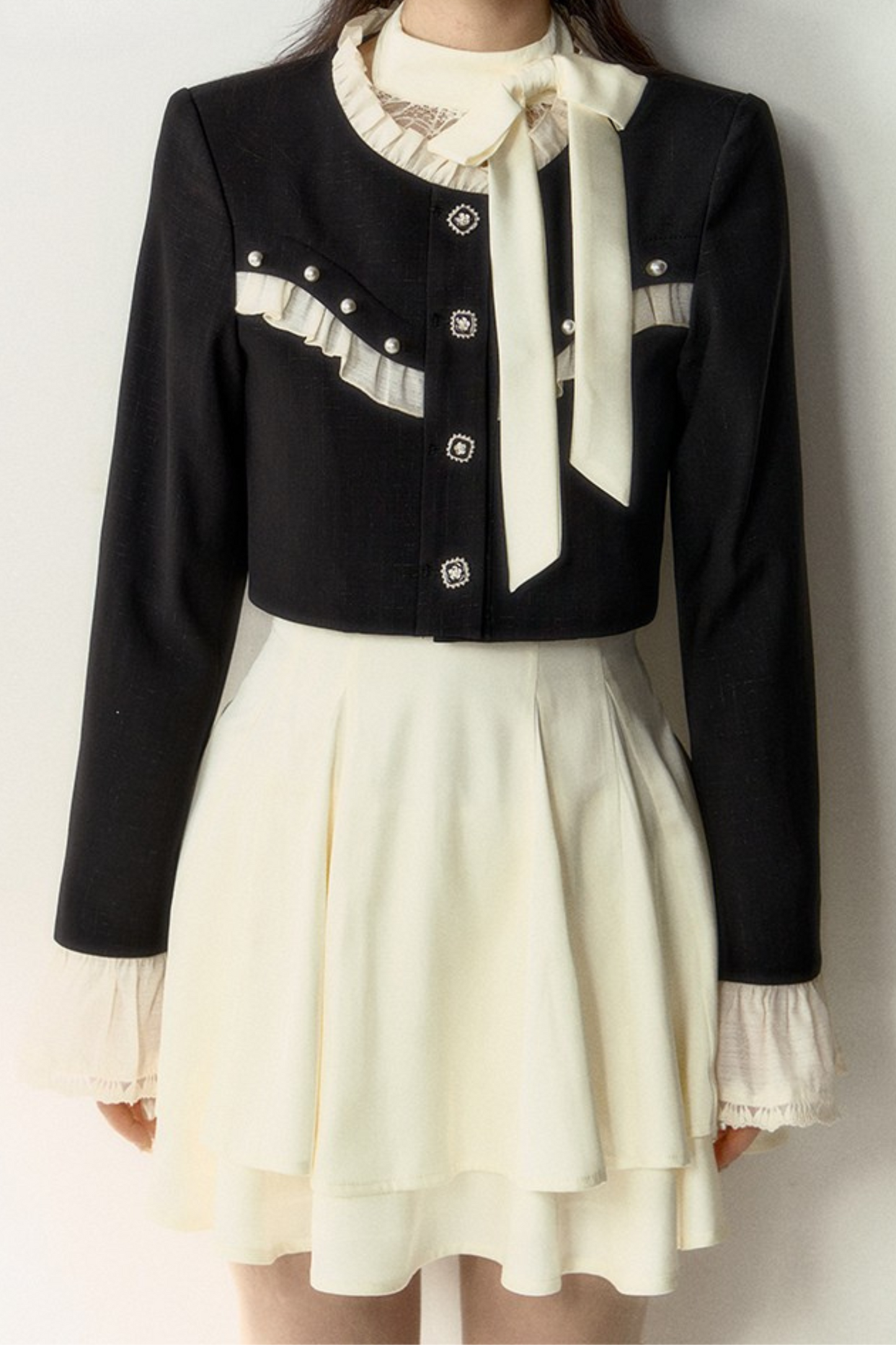 Kurze Jacke im French Chic