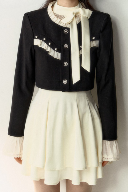 Kurze Jacke im French Chic